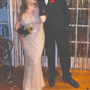 Anthropologie/bhldn beaded dress